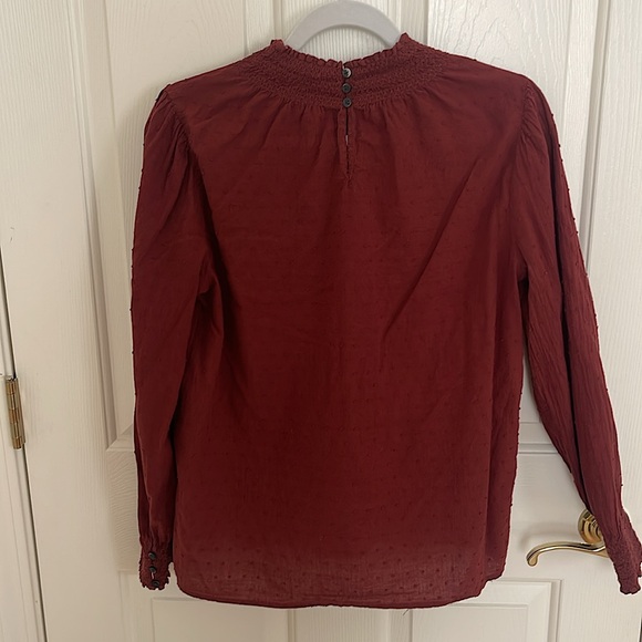 Madewell mock turtleneck top ✨ 100% cotton - Picture 5 of 7